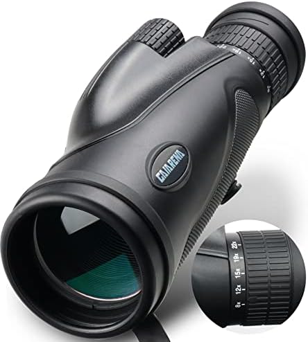 GAIARENA Monocular for Adults High Powered 8-22x50 Zoom Telescope with Real Magnification, BAK-4 Prism, & FMC Lens, Innovated Unique Optics System Mono Scope for Outdoor Hunting Hiking Camping