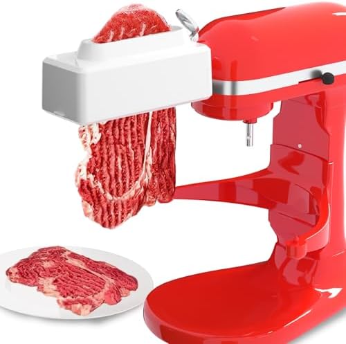 Stainless steel Meat Tenderizer for All KitchenAid and Cuisinart Household Stand Mixers, Mixers Accesssories for Kitchen Aid Attachment.