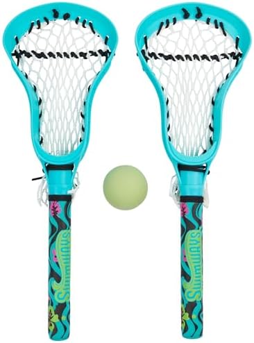 SwimWays Hydro Lacrosse, Blue, Outdoor Games for Adults & Kids, Swimming Pool Accessories and Pool Party Games, Blue
