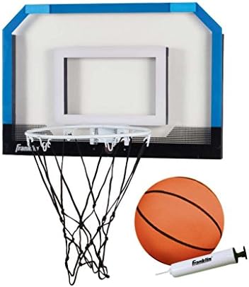 Franklin Sports Mini Basketball Hoops-Indoor Over The Door Mini Hoop+Basketball Sets-Perfect Accessory for Bedroom+Office