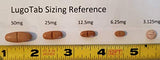 LugoTab 25 mg - 180 Tablets