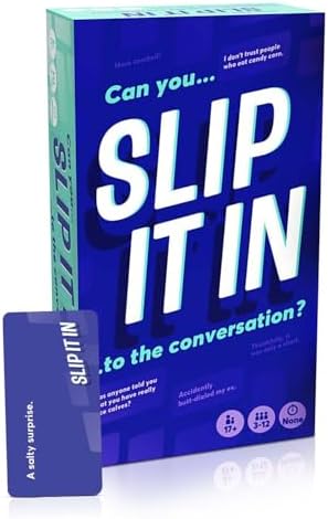 Slip It in | Quick to Learn & Play | Fun Party Game for Adults Ages 17+ | Perfect for Any Occasion