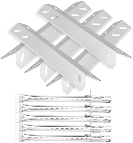 Grills Parts kit for Cuisinart 2556 2456 GAS1456ASO GAS1456BSO GAS2556AS GAS9456AS Grill, Heat Tents and Grill Burner Replacement Parts for Cuisinart Gas Grill GAS0565AS GAS9456ASO GAS9456ASO