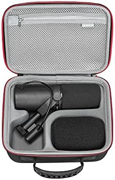 RLSOCO Case for Shure SM7B Dynamic Vocal Microphone & Shure MV7+ / MV7X / MV7 Podcast Dynamic Microphone