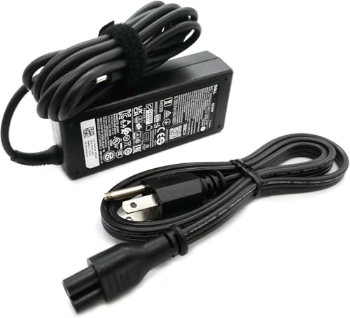 Genuine OEM 45W AC Adapter Charger for Dell Inspiron 11 13 14 15 16 3000 5000 7000 Series 7506 7558 7560 7568 7569 7570 5590 5591 5593 5594 5598 3585 3590 3593 3595 3525 3530 More Laptop Power Cord