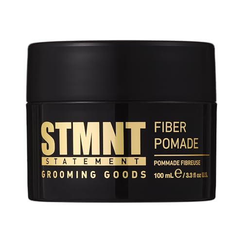 STMNT Grooming Goods Fiber Pomade | Semi-Matte Finish | Strong Control | Easy To Wash Out