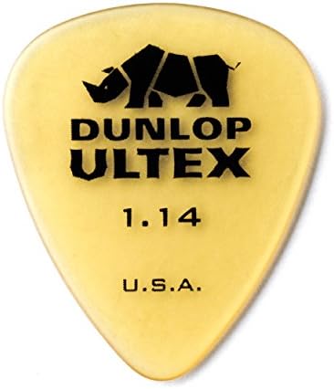 Dunlop 421R114 1.14mm Ultex Guitar Picks, 72-Pack