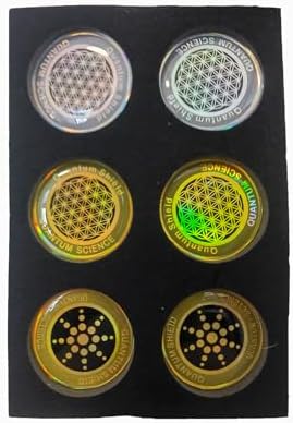 Bodywell Chip Stickers Blocker Neutralize Shield Protection for Cell Phones cased and Electronic Devices WiFi 5G Tablets Laptops Computers TV Monitors (6 Pcs Multi Colour)