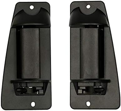 Extended Cab Door Handle Rear Left Driver and Right Passgenger Side | for 1999-2007 Chevy Silverado GMC Sierra 1500 2500 3500 | Replaces# 15758171, 15758172