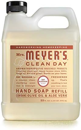 Mrs. Meyer's Liquid Hand Soap Refill, Oat Blossom, 33 OZ