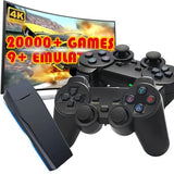 Youngwants Plug & Play Retro Game Console with 20000 Games,Video Game Console 9 Emulators Classic Games,4K HDMI Output for TV,Dual Controllers Birthday Gifts for Boys & Girls 64G