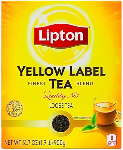 Lipton Yellow Label Loose Tea International Blend 31.74oz (1.9lb) 900g (1)