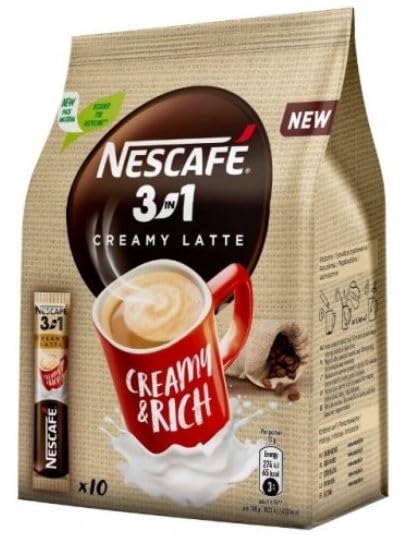 Nescafe 3 in 1 Latte 150g (10x15g)