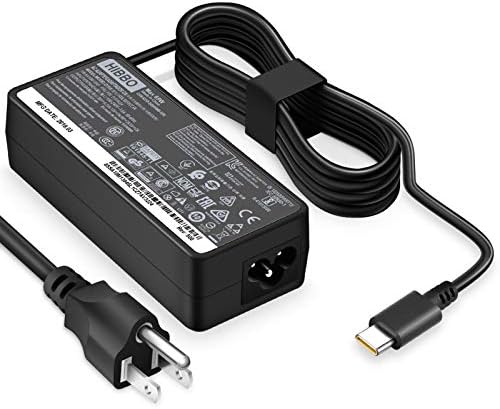 USB C Laptop Charger for Lenovo Thinkpad, Yoga,Chromebook Computer 65W 45W USB C Fast Power Adapte