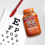 Focus Factor Advanced Vision Formula (60 Count) - Eye Vitamins with Vitamin C, Vitamin E, Lutemax® 2020 - Lutein and Zeaxanthin Supplement for Eye Health Support