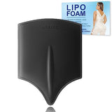 Lipo Foam Back Board, BBL Lumbar Molder, BBL Post Surgery Supplies, Ab Board Post Surgery Liposuction, Lipo Board, Back Compression Lipo Foam Board for BBL & Liposuction Post Surgery Recovery (Black)