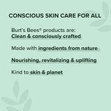 Burt's Bees Stocking Stuffers, Calming Day Face Lotion With Aloe and Rice Milk, Soothing Face Lotion for Sensitive Skin, 98.9 Percent Natural Origin Skin Care Christmas Gifts, 1.8 oz. Bottle