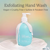 Nectar Life Hand Wash 14oz, Exfoliating and Moisturizing Hand Soap with Volcanic Pumice, Jojoba Oil & Shea Butter, Ocean Breeze Scent