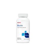 GNC Biotin 2500mcg | Supports Healthy Hair, Skin, & Nails | 120 Count