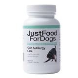 JustFoodForDogs Dog Allergy Supplement for Immune System Support, Skin & Allergy Care - 60 Count