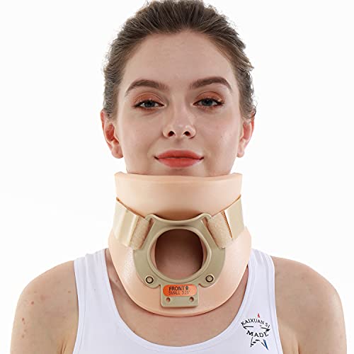 Philadelphia Neck Brace Foam Lightweight Soft Cervical Collar Height 3 1/4 Inch Immobilizer Collar Support Neck Traction Device Neck and Head Braces (Size M)