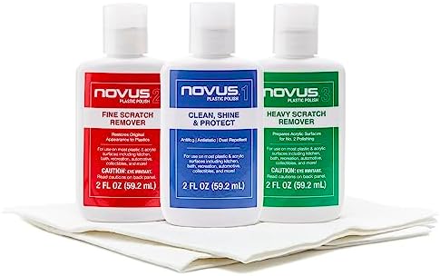 Novus 7136 Plastic Polish Kit - 2 oz.