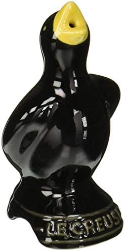 Le Creuset Stoneware Pie Bird, 3.25", Black with Yellow Beak