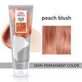 Wella Professionals Color Fresh Masks,Peach Blush,Natural Shade,Temporary Color,Damage Free,Color-Depositing Hair Mask With Avocado Oil,Silicone Free,5 oz.