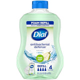 Dial Antibacterial Foaming Hand Wash Refill, Fresh Pear, 30 Ounce Pack of 4