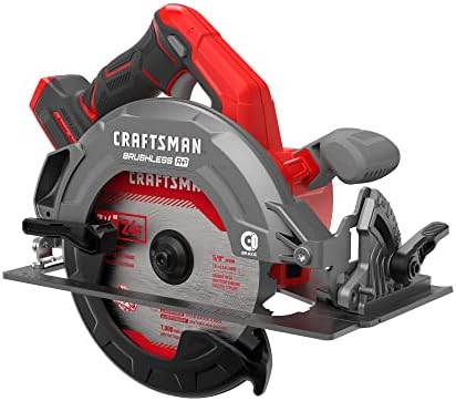 CRAFTSMAN V20 RP Cordless Circular Saw, 7-1/4 inch, Bare Tool Only (CMCS551B)