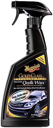 Meguiar's G7716 Gold Class Carnauba Plus Premium Quick Wax - 16 Oz Spray Bottle