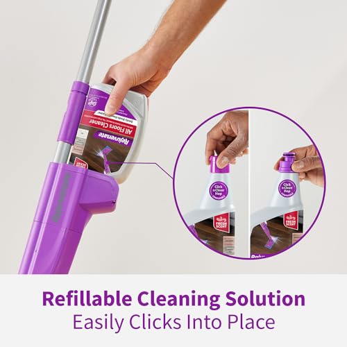 Rejuvenate Click N Clean Multi-Surface Spray Mop All-In-One Kit Cleans And Revitalizes Floors