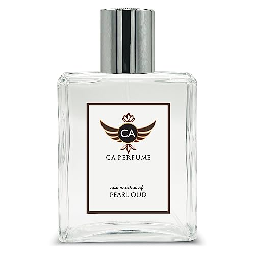 CA Perfume Impression of Pearl Oud For Women & Men Replica Fragrance Dupes Eau de Parfum Spray Bottle 3.4 Fl Oz/100ml-X1