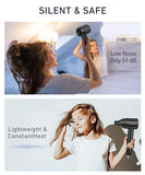 Hair Dryer - 150000 RPM High-Speed Brushless Motor Negative Ionic Blow Dryer for Fast Drying, Low Noise Thermo-Control Hair Dryer with Diffuser and Nozzle, Perfect for Gifts