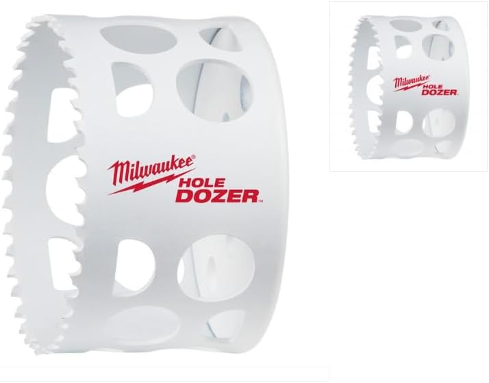 Milwaukee Electric Tool 49-56-0173 Ice Hardened Bi-Metal Hole Saw, 3" Die, 8% Cobalt