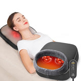 CooCoCo Shiatsu Foot Massager Machine with Heat, Mothers Day Gifts for Mom, 2-in-1 Foot Warmer Back Massager for Circulation and Pain Relief, Birthday Gifts for Women Men