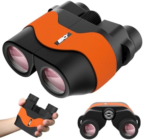 15X36 Compact Binoculars for Kids, for Adults, BAK4 Prism FMC Lens, IPX7 Waterproof Binoculars for Bird Watching, Outdoor Sport, Hunting, Theater and Concerts(Orange)