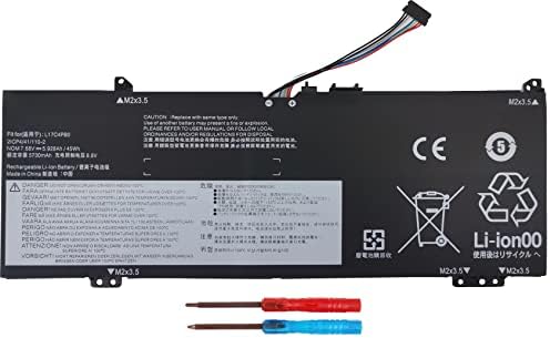 L17C4PB0 81EM L17M4PB0 Battery Replacement for Flex 6 6-14 6-14IKB 6-141KB 6-14ARR, IdeaPad 530S 530S-14IKB 530S-141KB 530S-14ARR 530S-15IKB 530S-151KB for Air 14 Yoga 530 141KB 14ARR Laptop