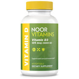 Halal Vitamin D3 Softgels - 5000 IU for Daily Wellness