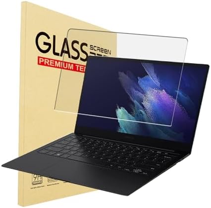 YINOVEEN Tempered Glass Screen Protector for 15.6" Samsung Galaxy Book 4/3/2 NP750QGK NP750XGK NP750QFG NP750XFG, Galaxy Book 2 Pro NP950XED NP950XEE Laptop, 9H Hardness