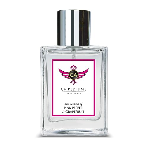 CA Perfume Impression of ACQUA COLONIA Pink Pepper & Grapefruit For Women & Men Replica Fragrance Dupes Eau de Parfum Spray Bottle 1.7 Fl Oz/50ml-X1