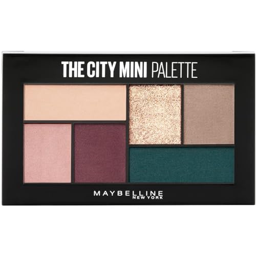 Maybelline New York The City Mini Eyeshadow Palette Makeup, Diamond District, 0.14 Oz
