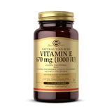 Solgar Vitamin E 670 mg (1000 IU) - 100 Vegan Softgels - Natural Antioxidant - Non-GMO, Gluten Free - 100 Servings