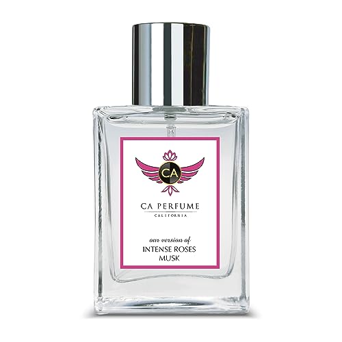 CA Perfume Impression of Intense Roses Musk For Women Replica Fragrance Dupes Eau de Parfum Spray Bottle 1.7 Fl Oz/50ml-X1