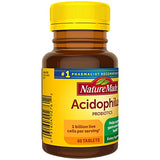 Nature Made Acidophilus Probiotics, Dietary Supplement for Digestive Health Support, 60 Tablets, 30 Day Supply