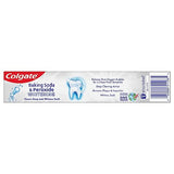 Colgate Baking Soda and Peroxide Toothpaste, Whitening Baking Soda Toothpaste, Brisk Mint Flavor, Whitens Teeth, Fights Cavities and Removes Surface Stains for Whiter Teeth, 2.5 Oz Tube, 6 Pack