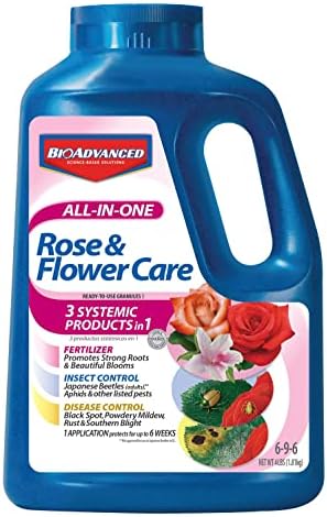 BioAdvanced All-In-One Rose and Flower Care I, Granules for Insects 4 lb
