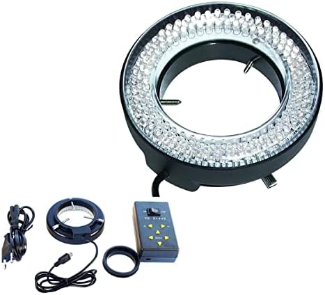144pcs LEDs 6000K Microscope Ring Light +Power Adaptor for Stereo Microscope(YK-B144T)