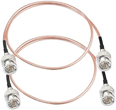 Superbat 3G SDI Cable BNC Cable 75 ohm 50cm for Cameras Monitor Vedio Recorder BMCC Video Equipment Supports HD-SDI 3G-SDI 4K 8K SDI Video Cable 2Pcs