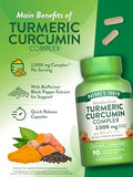 Turmeric Curcumin Supplement - 2000mg Capsules with Bioperine